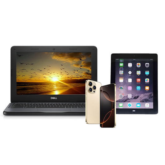 DELL 3180 NON TOUCH + IPAD AIR 16GB+ CALUS 16 pro max