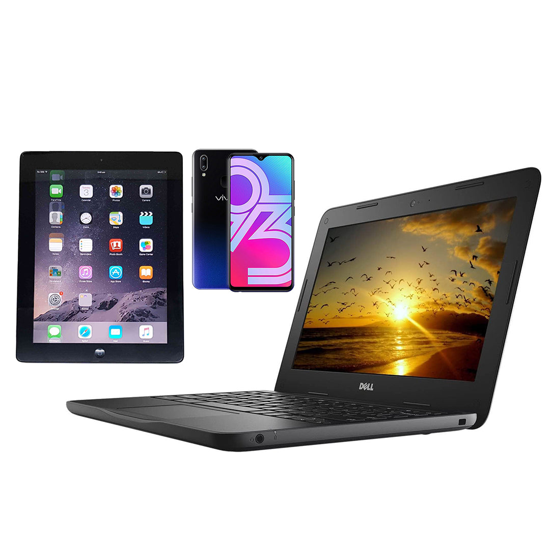 DELL 3180 NON TOUCH + IPAD 2 16GB +VIVO Y93 128GB