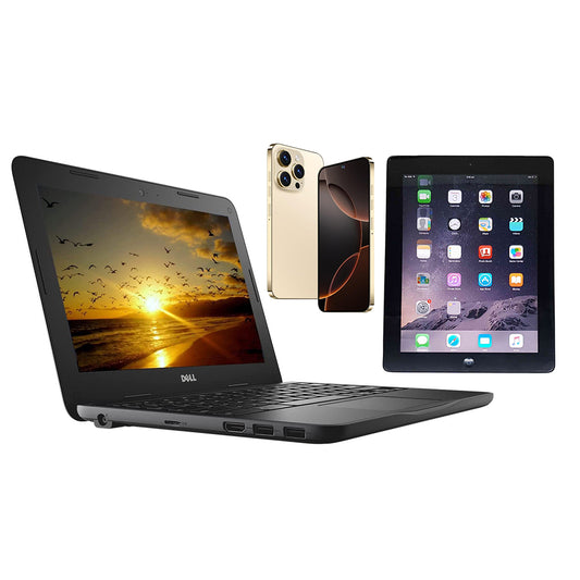 DELL 3180 NON TOUCH + IPAD AIR 16GB+ CALUS 16 pro max