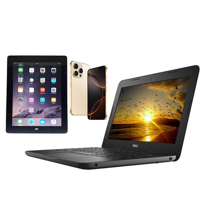 DELL 3180 NON TOUCH + IPAD AIR 16GB+ CALUS 16 pro max