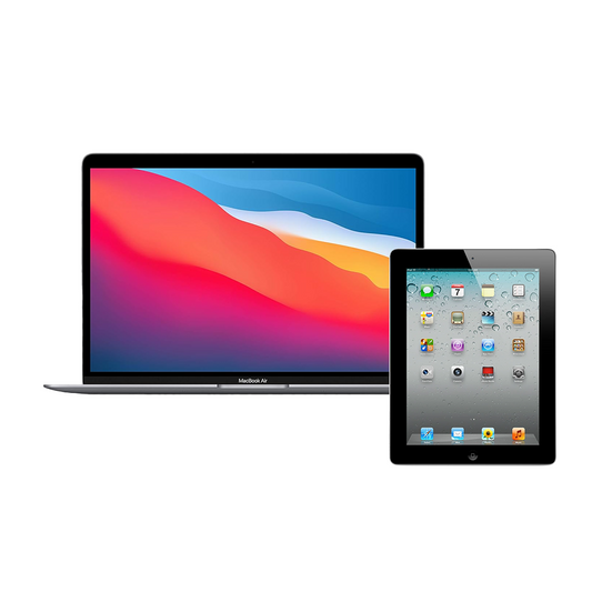 MACBOOK AIR MINI + IPAD 2 16GB